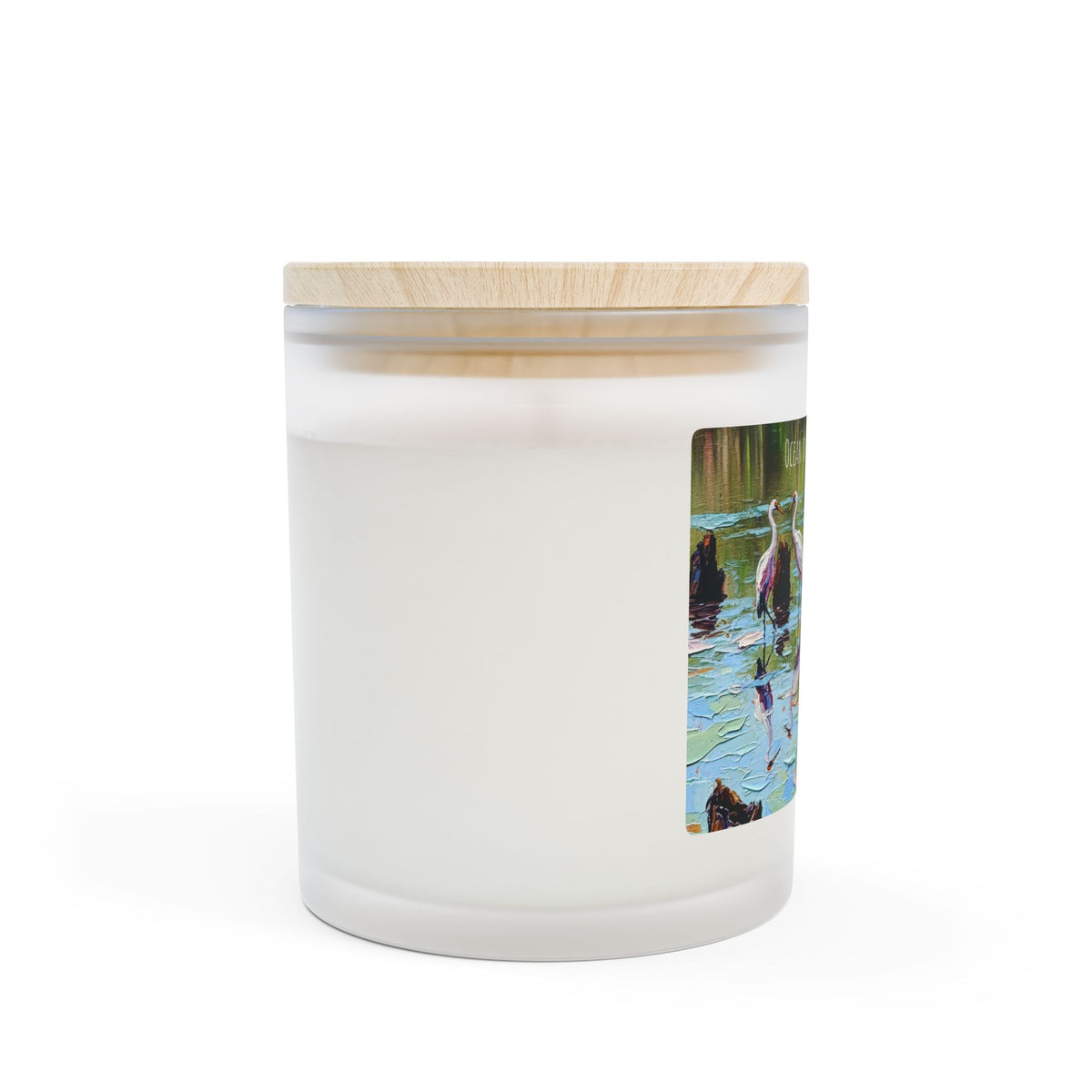 Brolga Lily Pond Candle