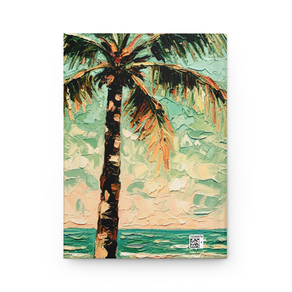 Coastal Palm Beach Hardcover Journal