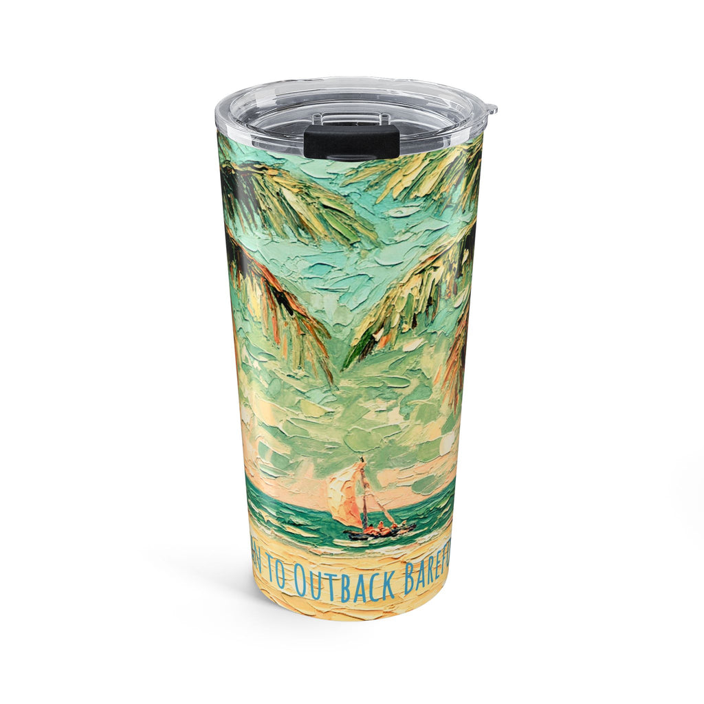 Coastal Palm Beach 20oz Tumbler