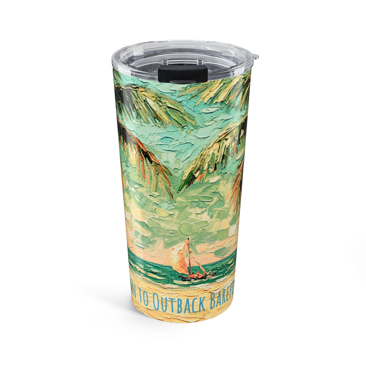 Coastal Palm Beach 20oz Tumbler