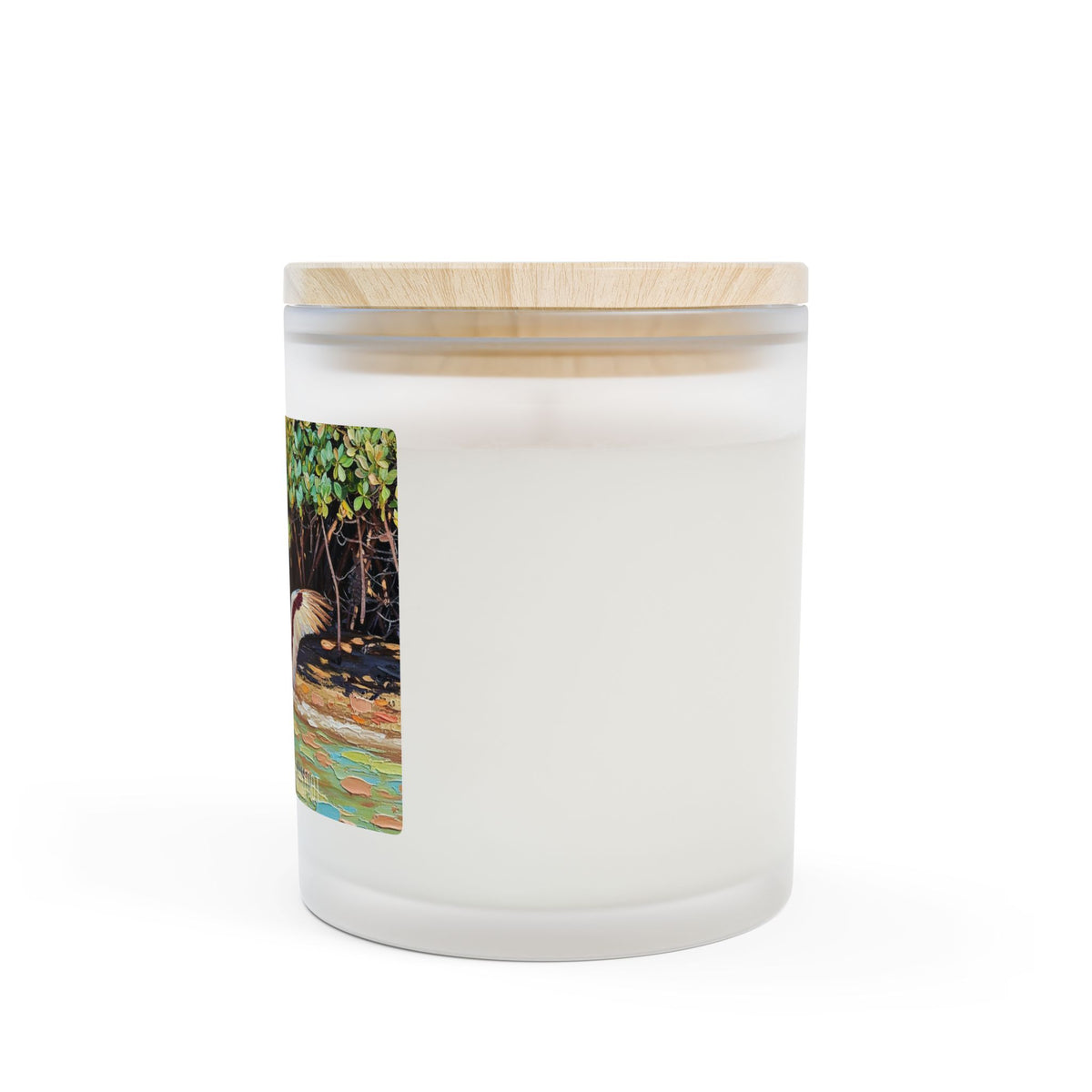 Palm Beach Fishing Black-Necked Stork Candle