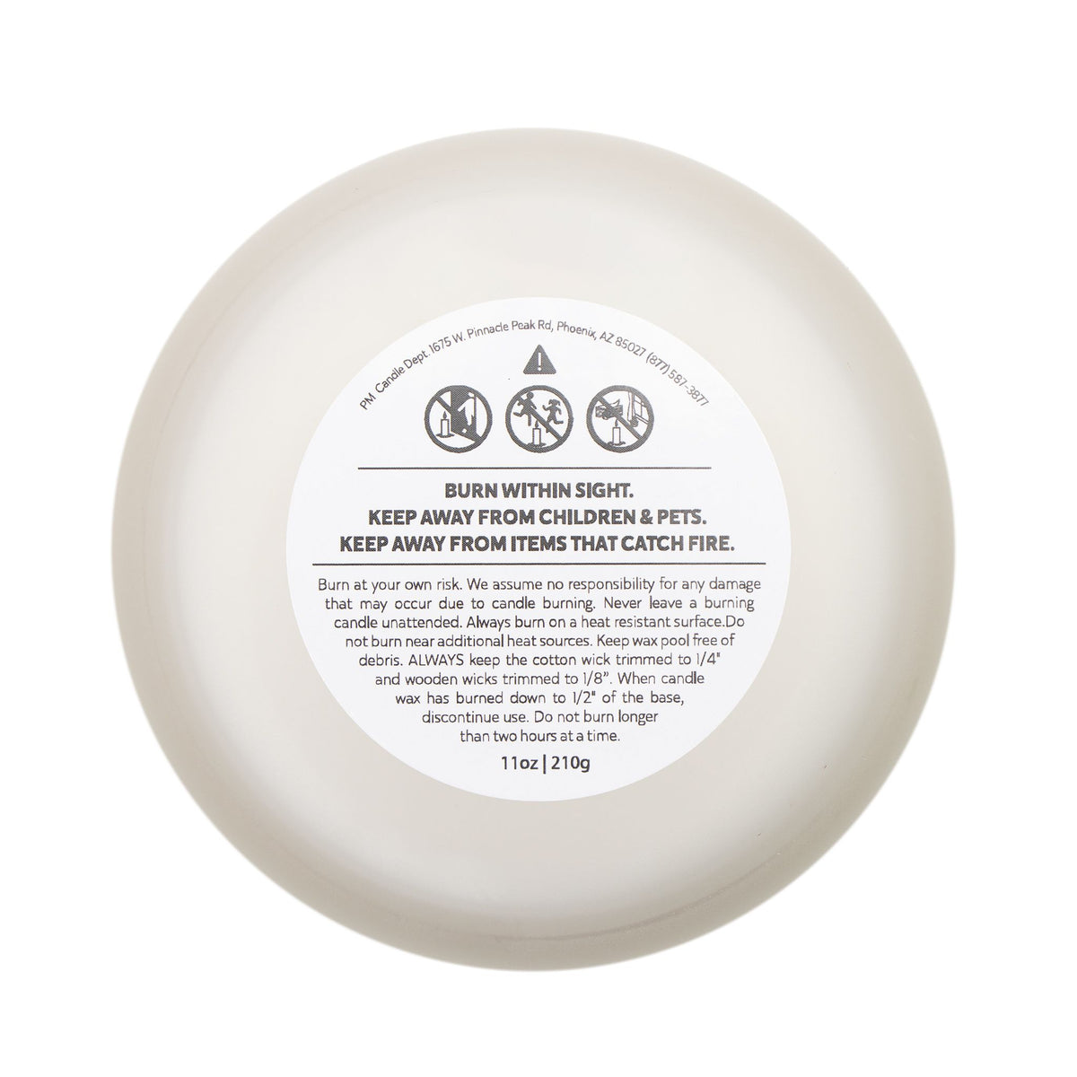 Brolga Lily Pond Candle