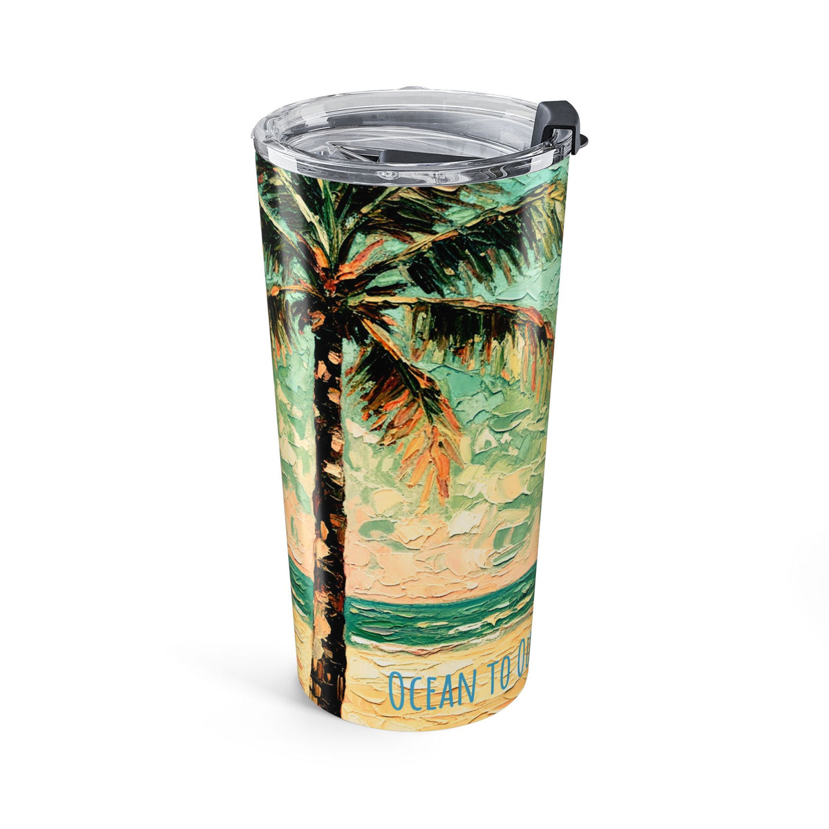 Coastal Palm Beach 20oz Tumbler