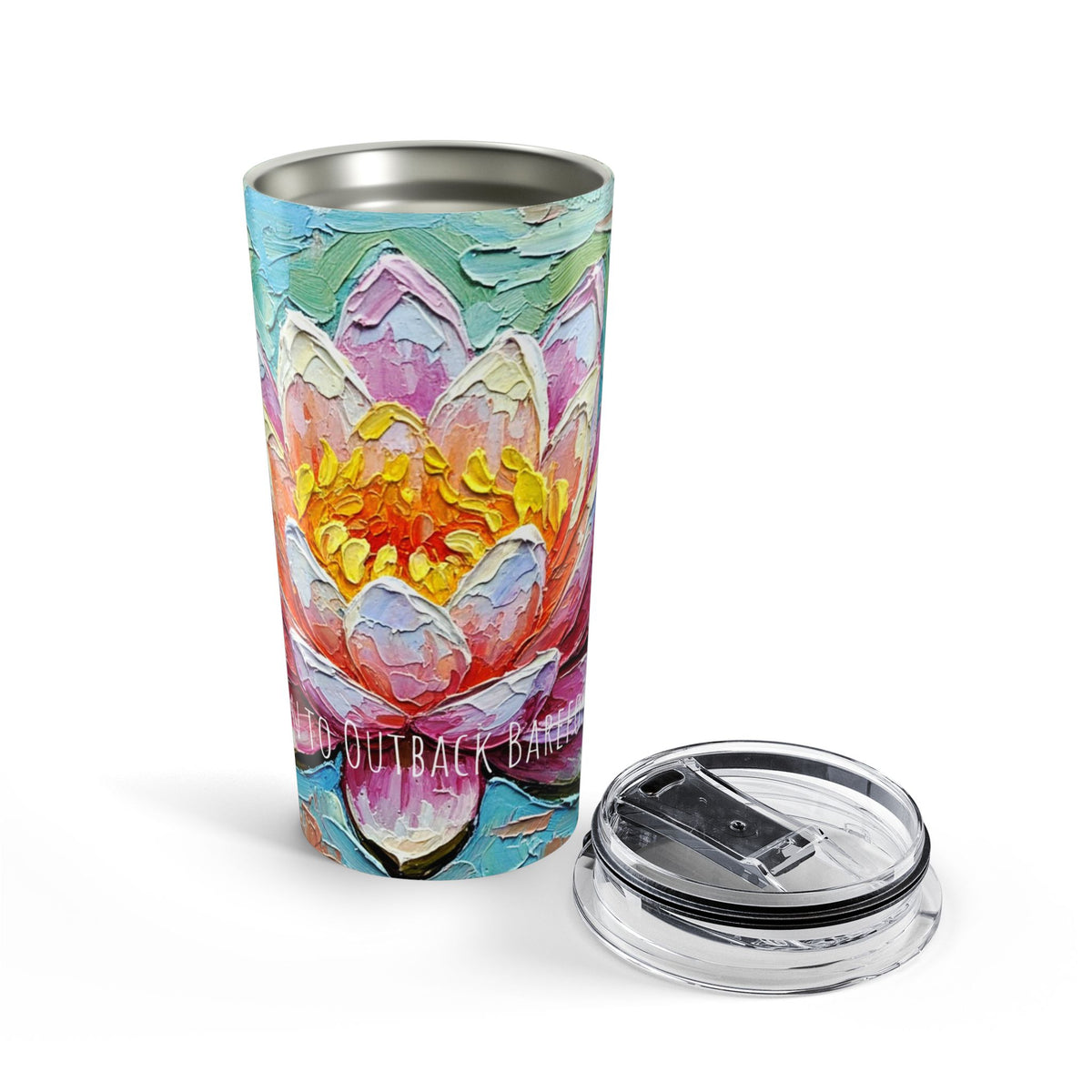 Pink Lotus 20oz Tumbler