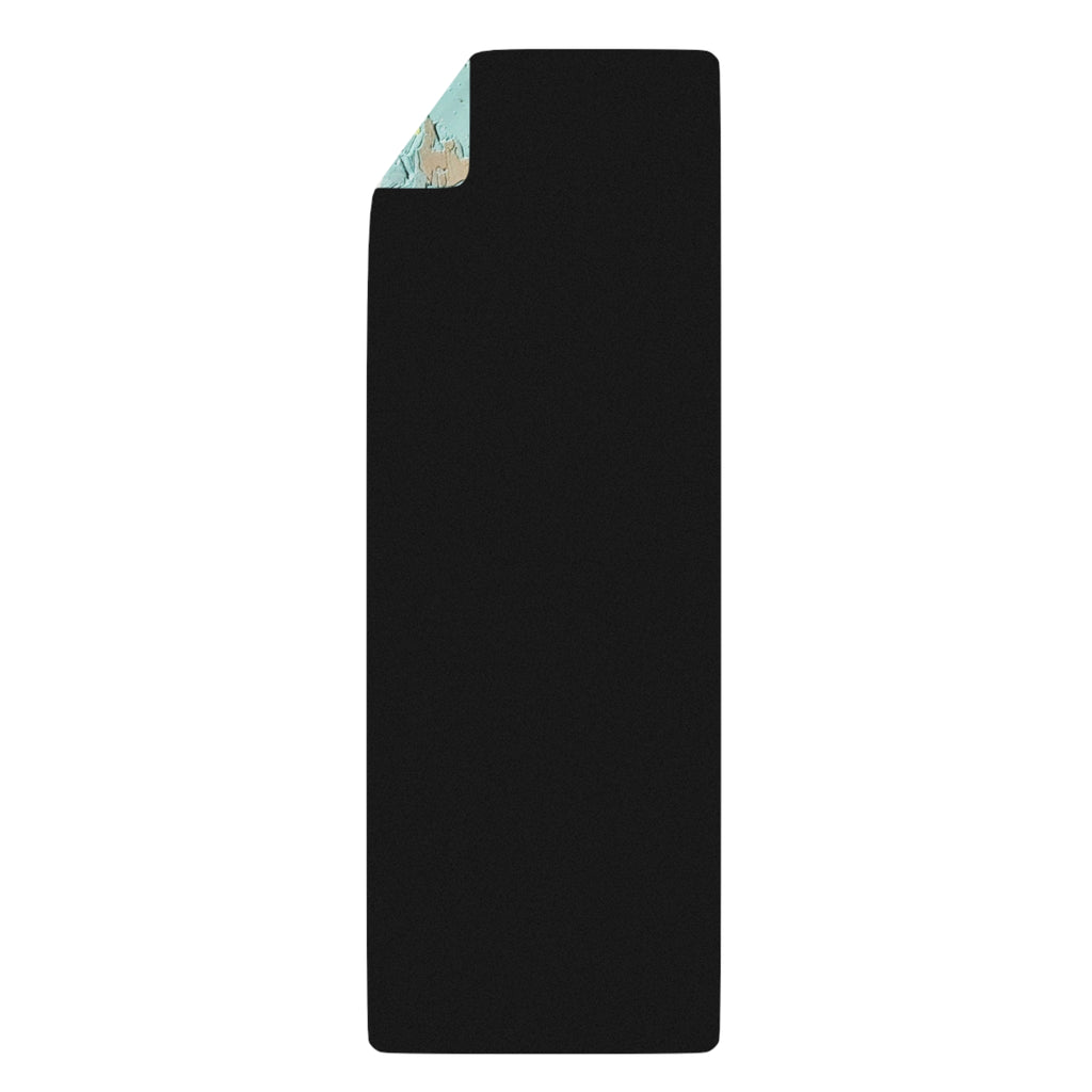 Pink Lotus Rubber Yoga Mat