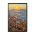 Sunset Above the Waves Canvas