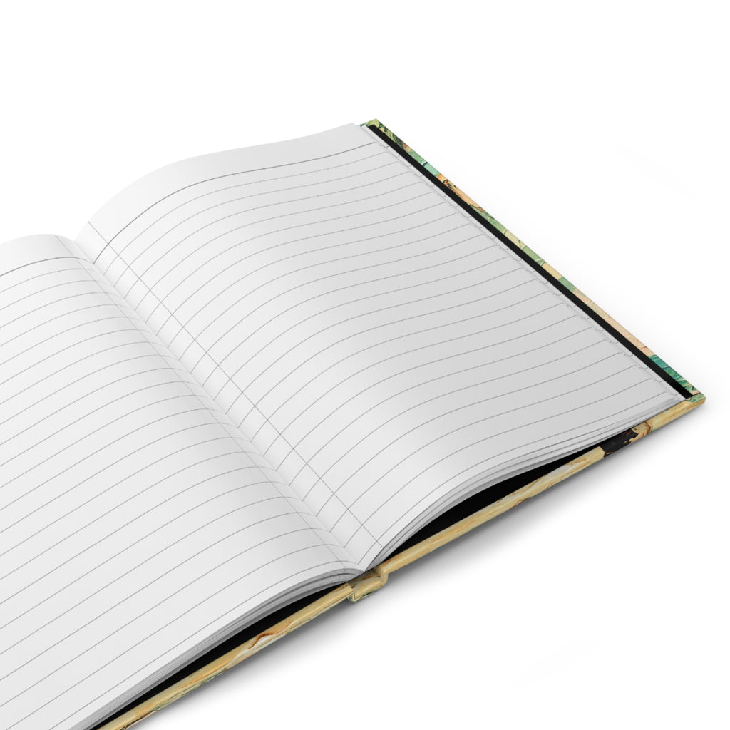 Coastal Palm Beach Hardcover Journal