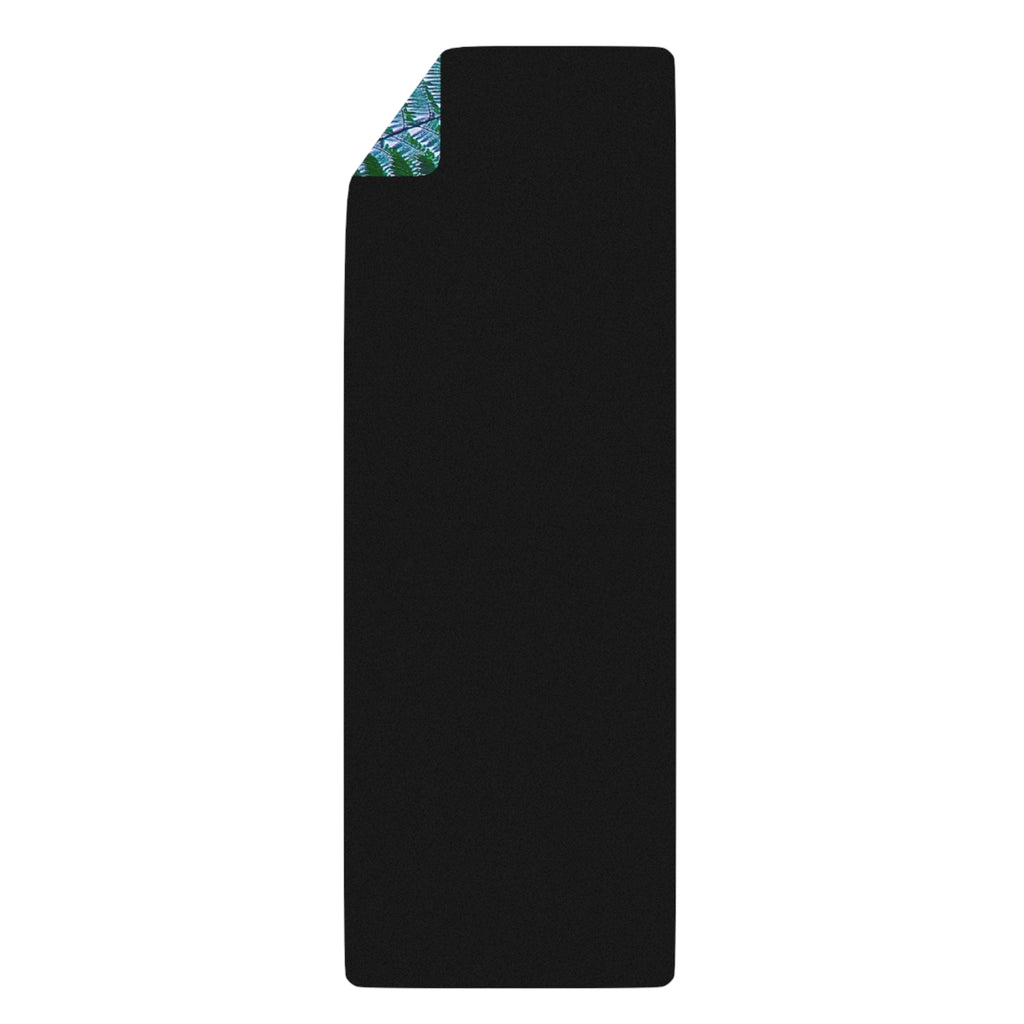 Tropical Waterfall Rubber Yoga Mat