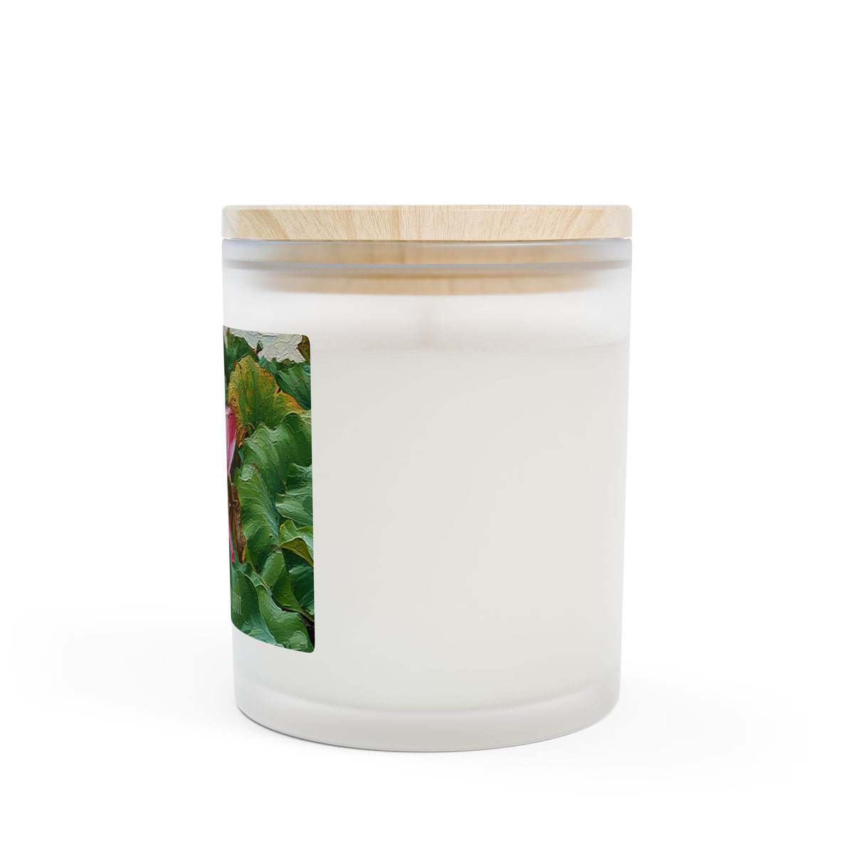 Wetlands Pink Lotus Floral Candle