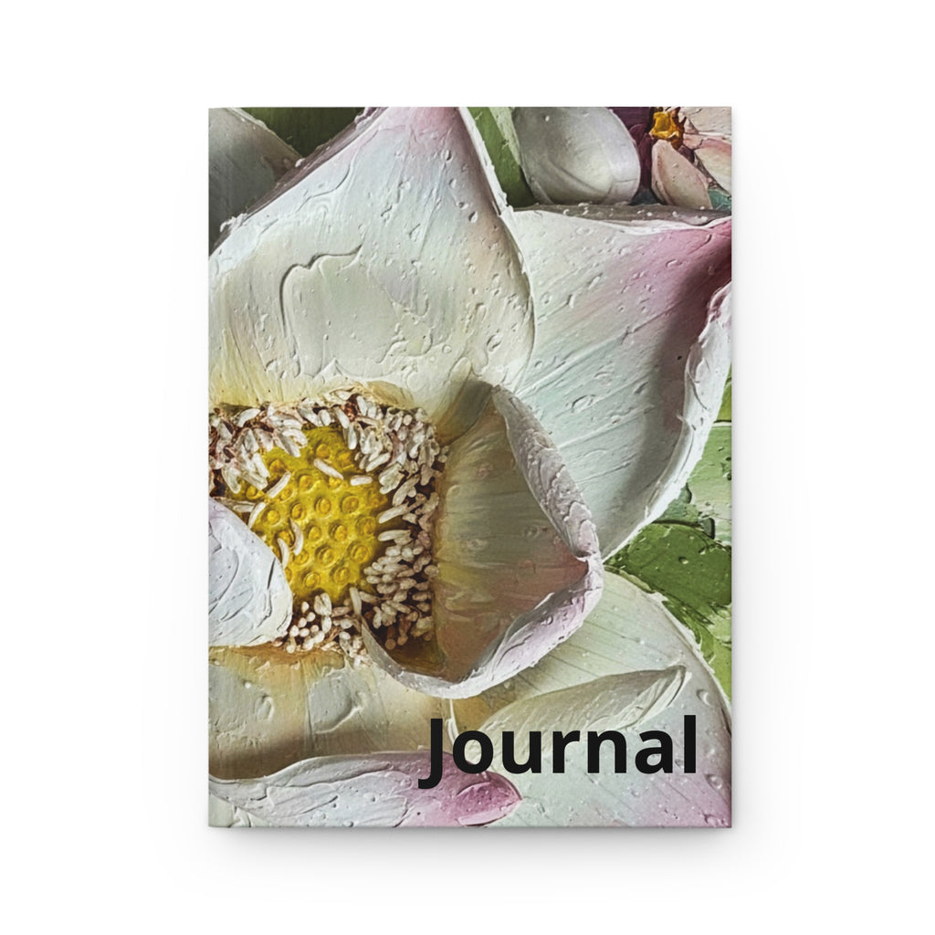 White Lotus Journal Hardcover