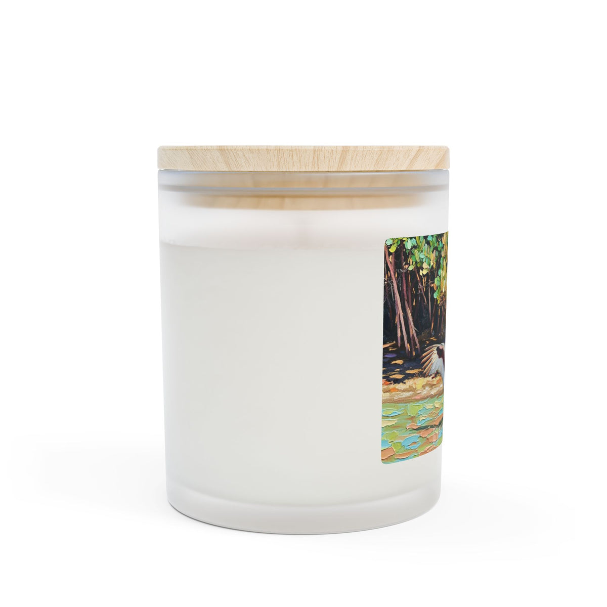 Palm Beach Fishing Black-Necked Stork Candle